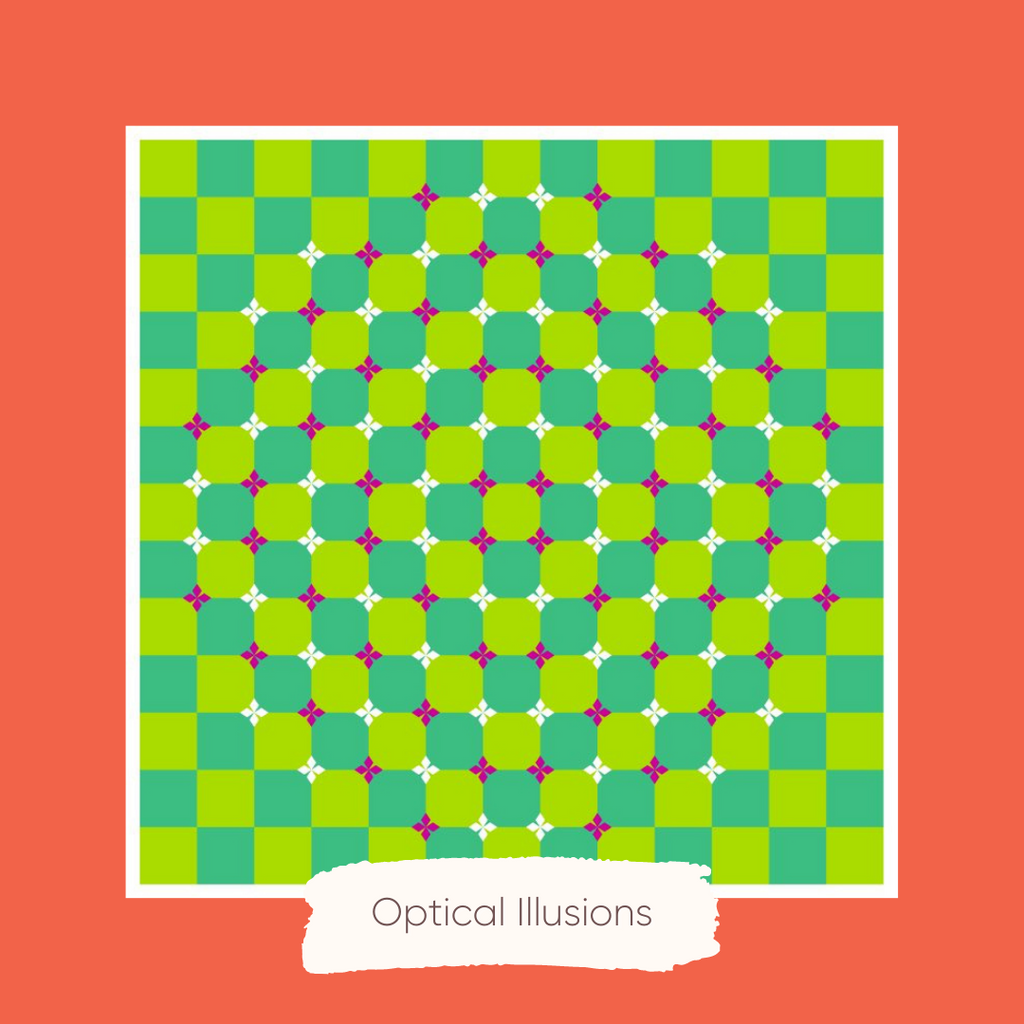 Optical illusions image for the mesquad kids blog about eye health